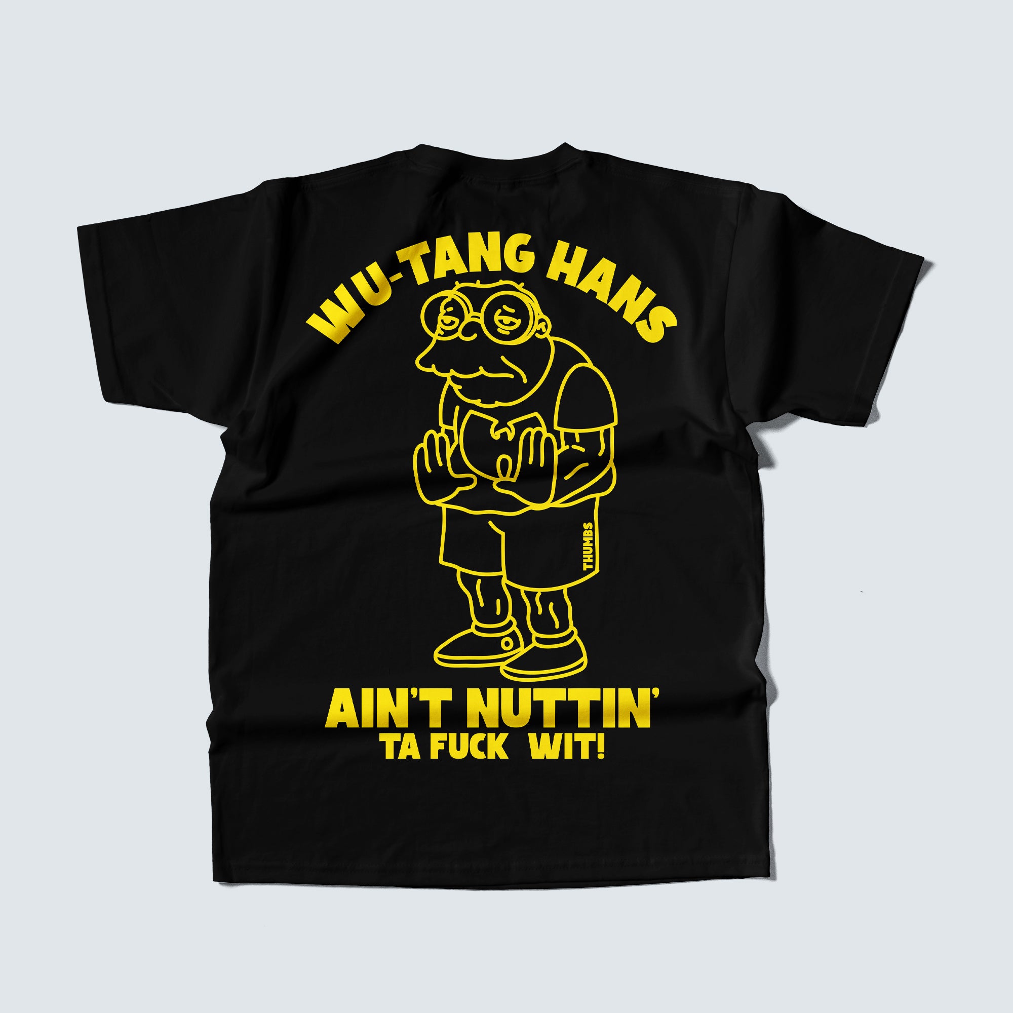 Wu Tang Hans Black T-Shirt