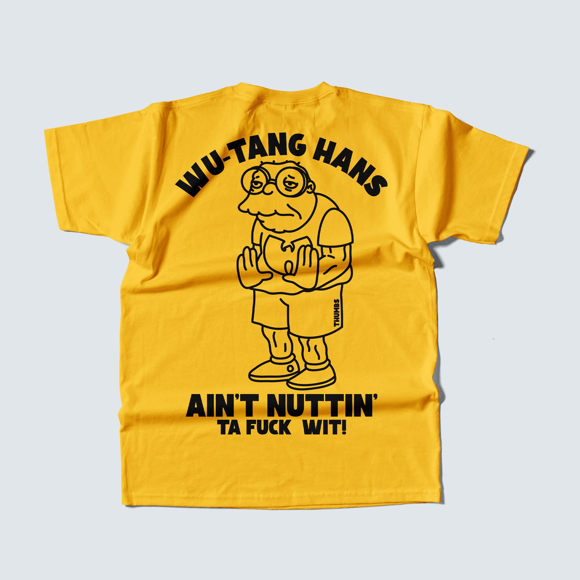 Wu Tang Hans Yellow T-Shirt