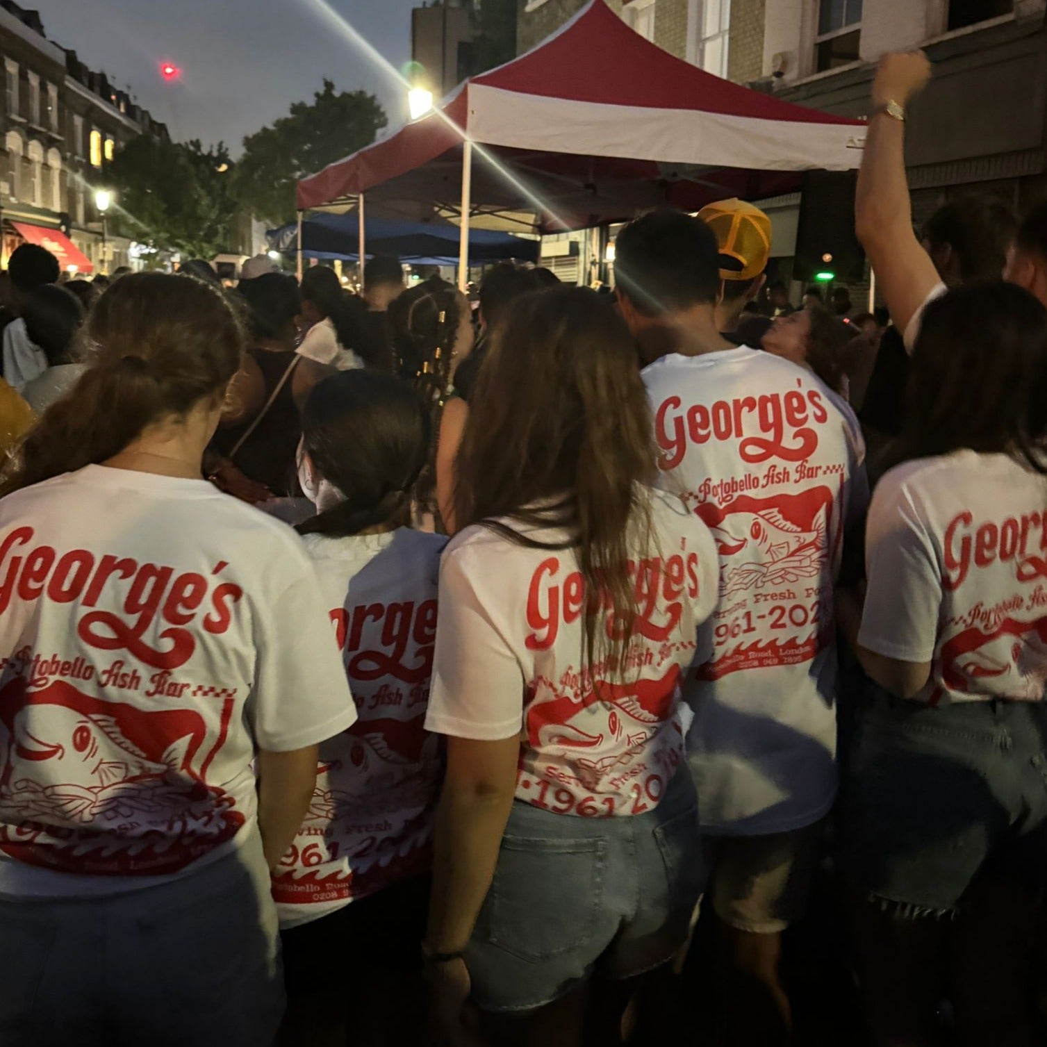 George's Fish Bar Anniversary T-Shirt