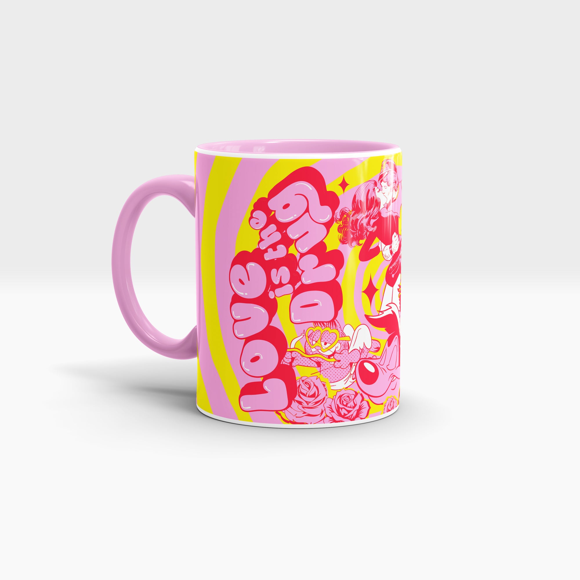 Love is the Drug Ceramic Mug