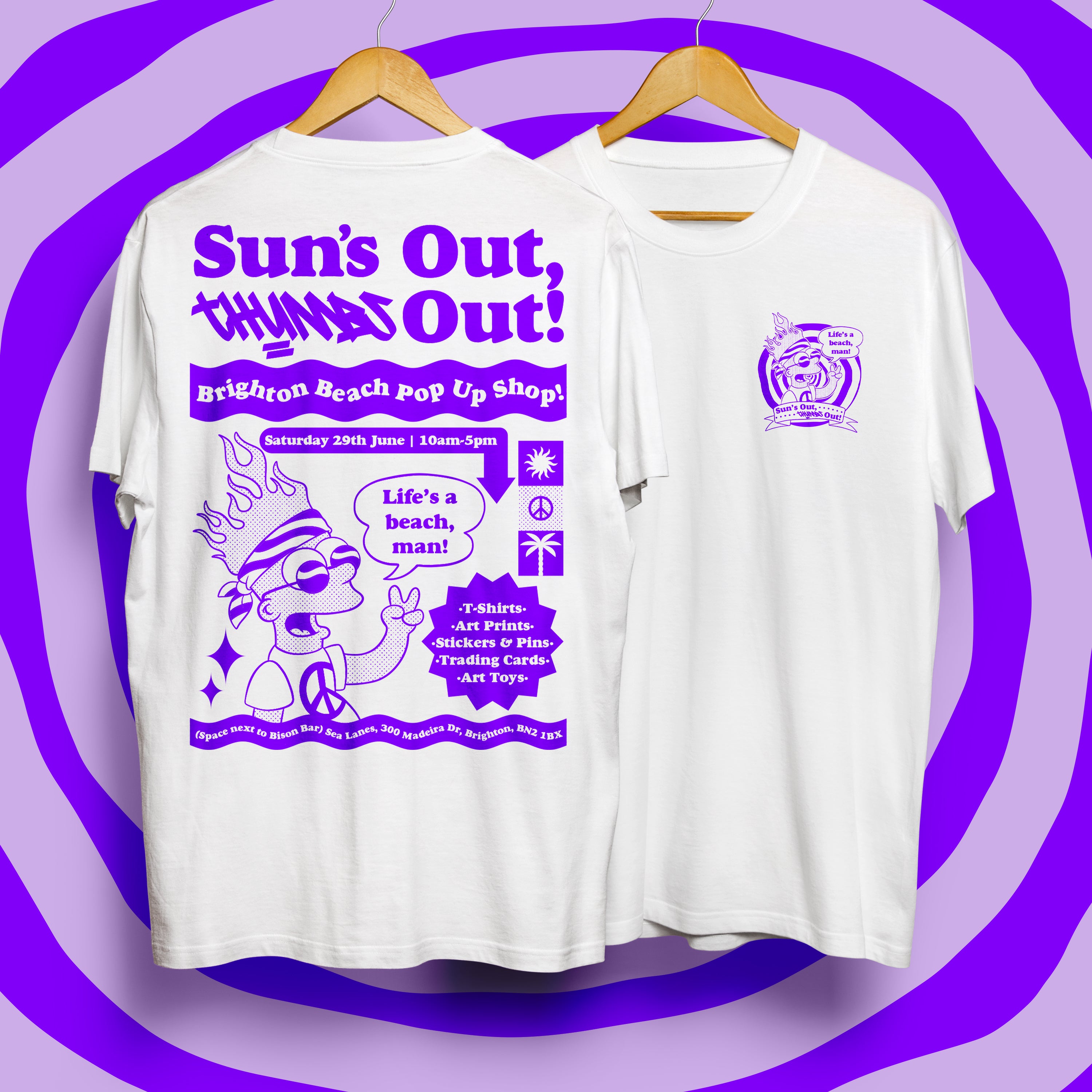 Sun's Out, Thumbs Out T-Shirt