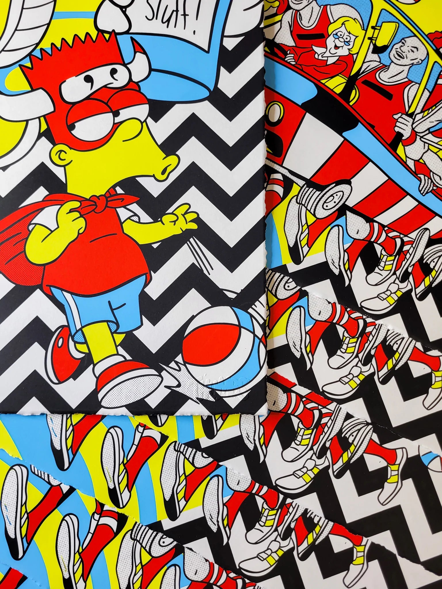 Chicago Bulls x Thumbs: "Bulls Fever" AP Screen Print
