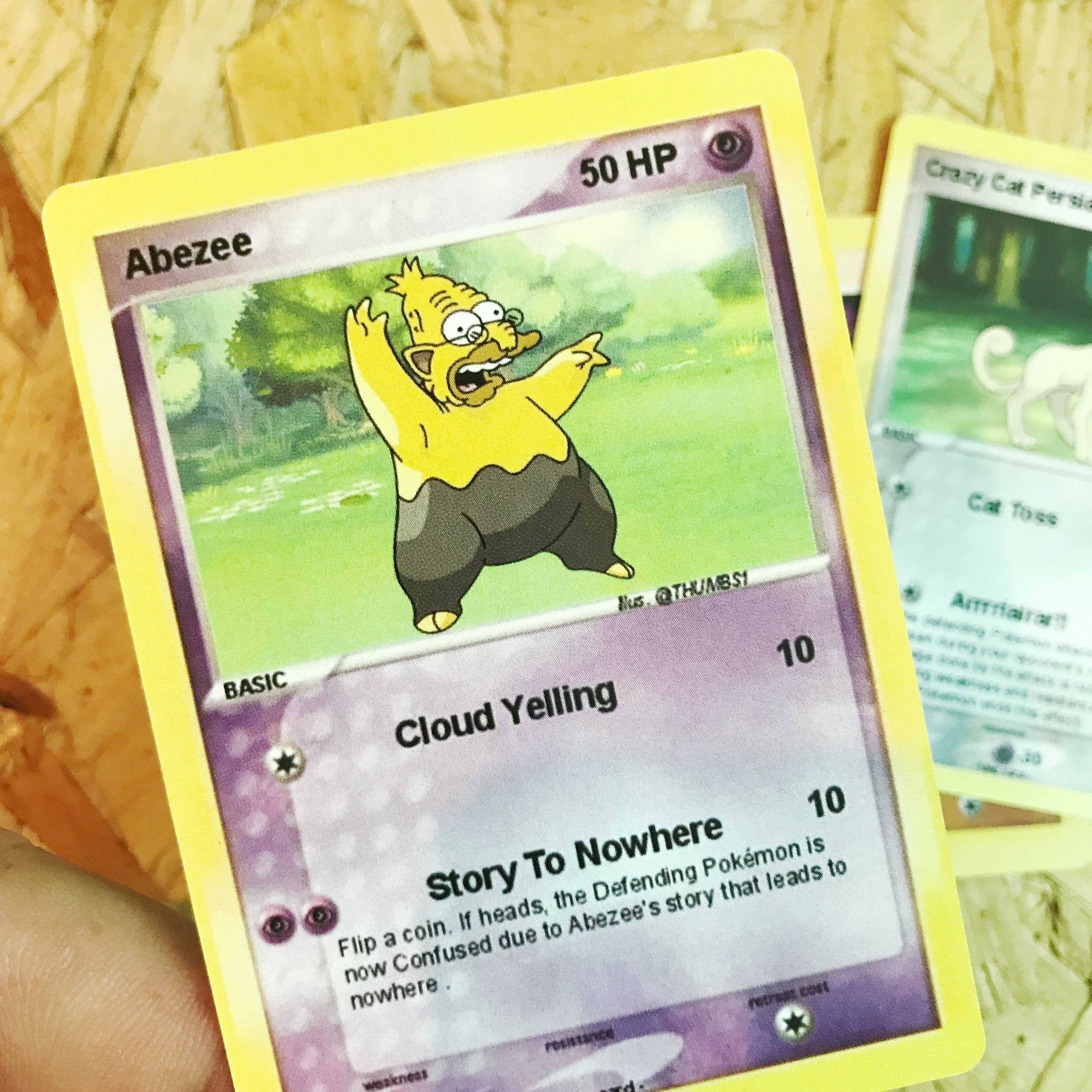 Abezee Trading Card