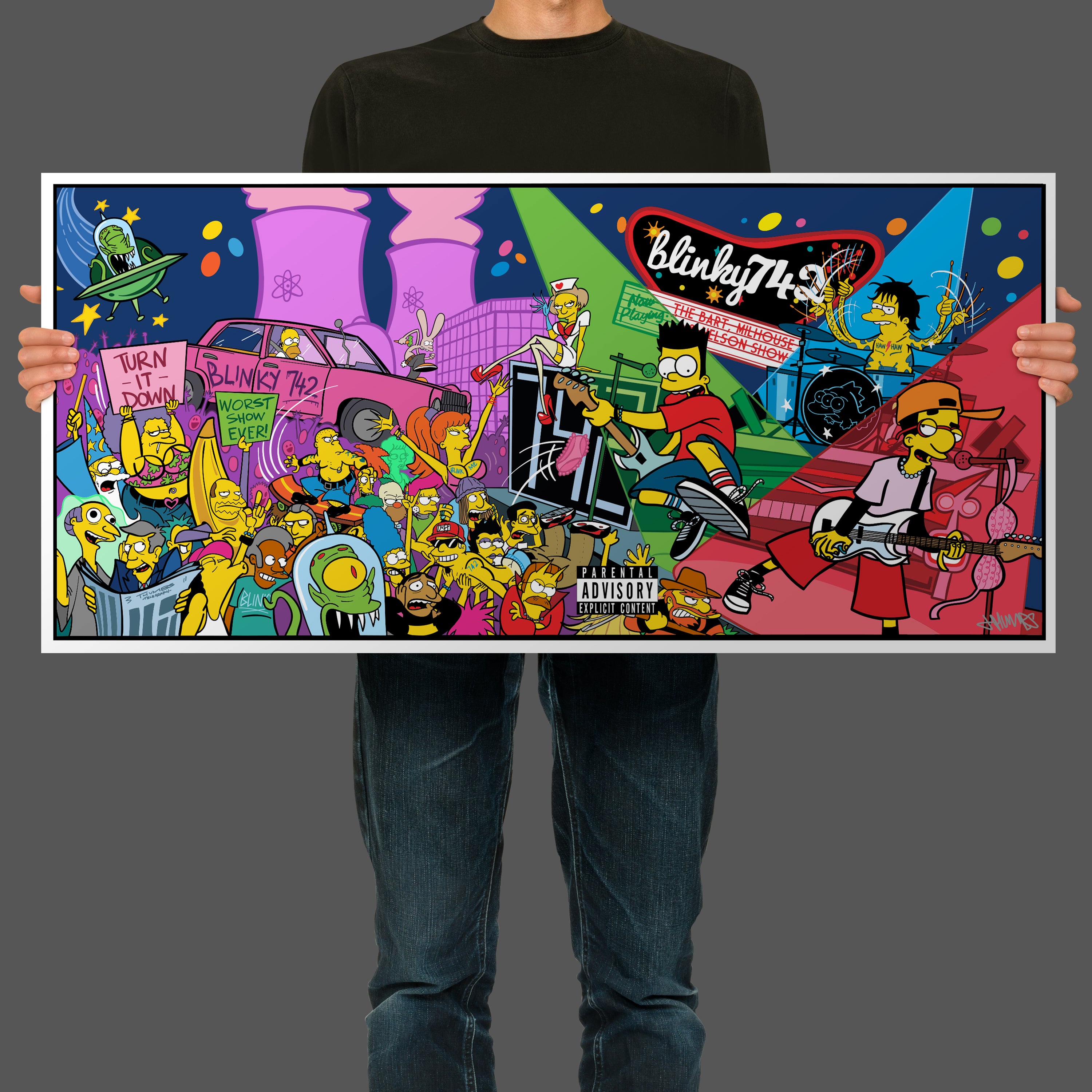 Blinky 742 Giclee Fine Art Print