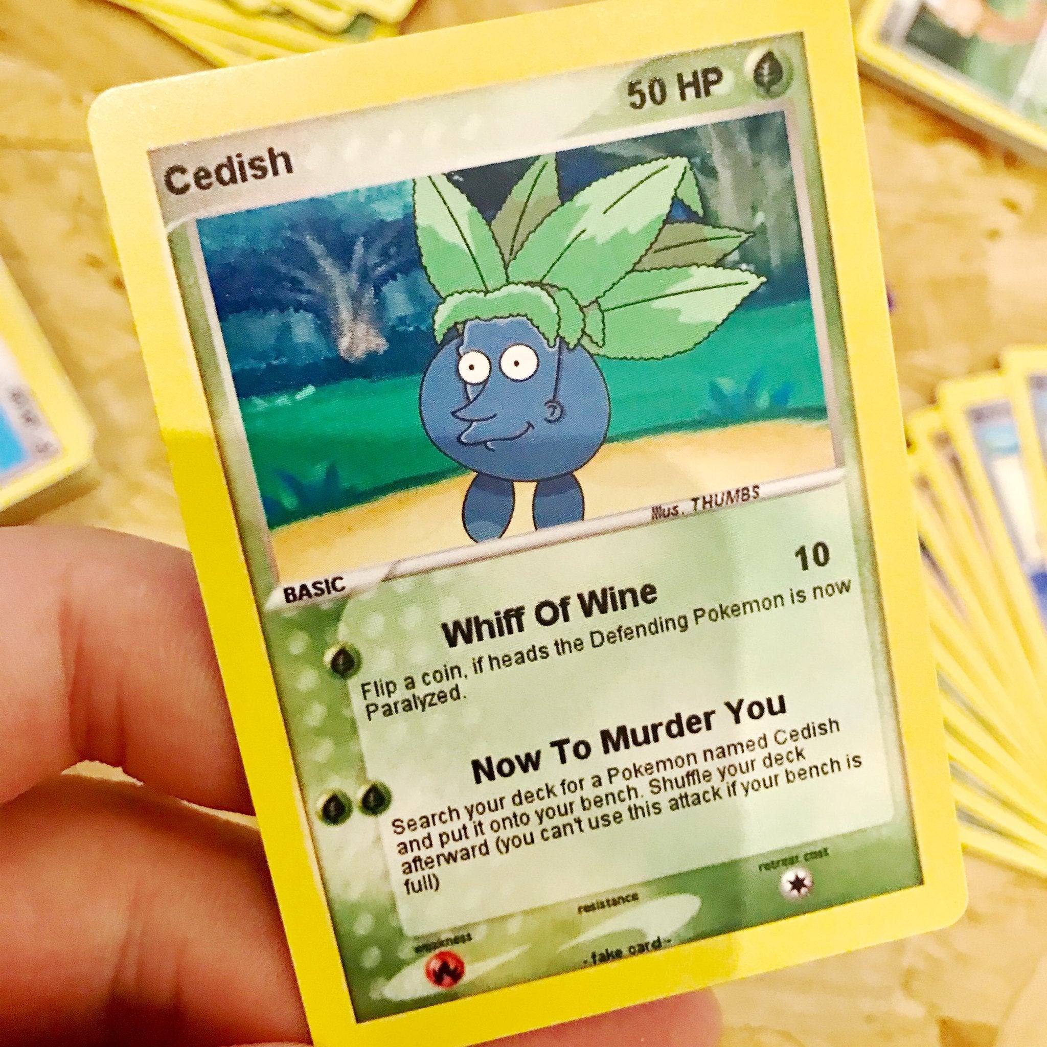 Cedish Trading Card