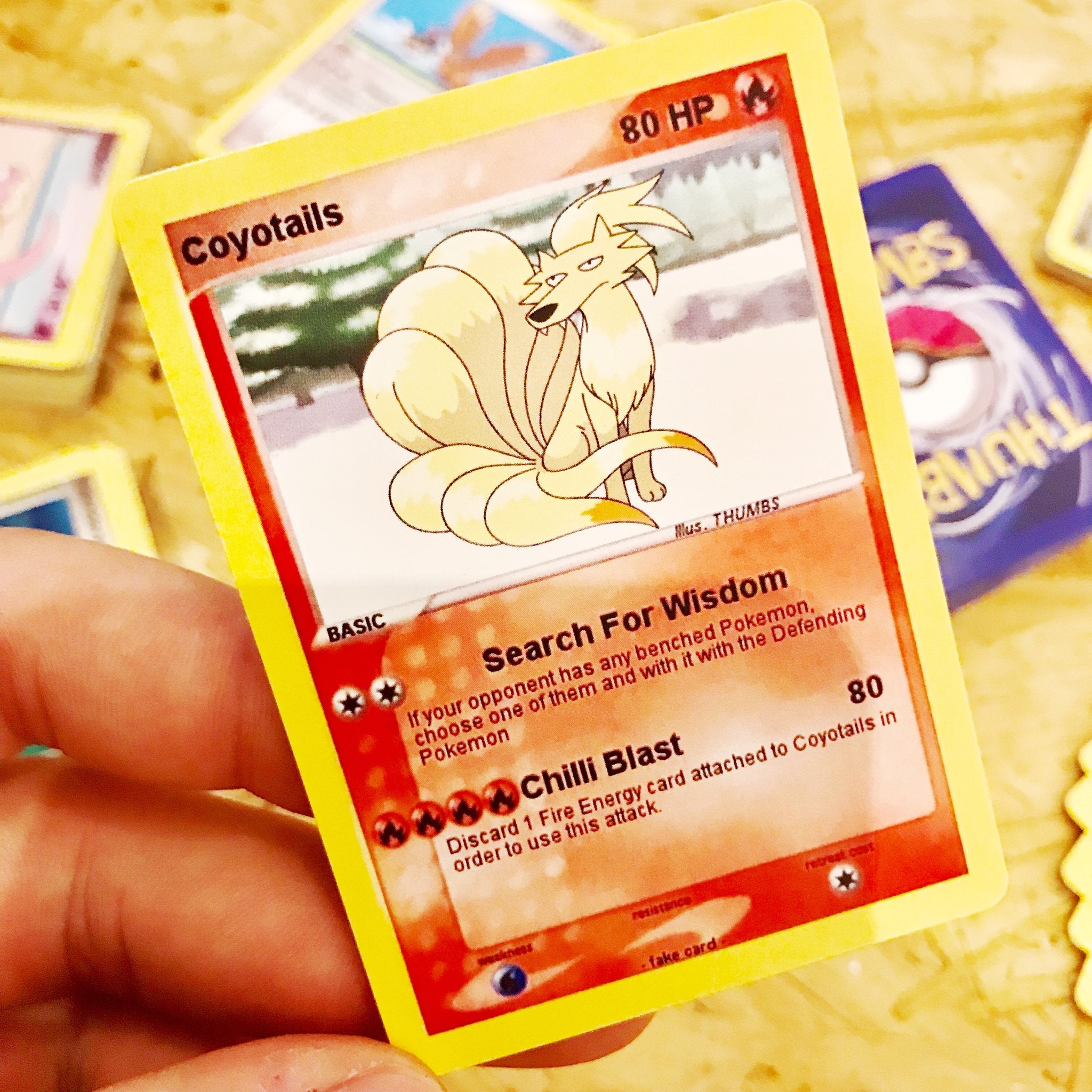 Coyotails Trading Card