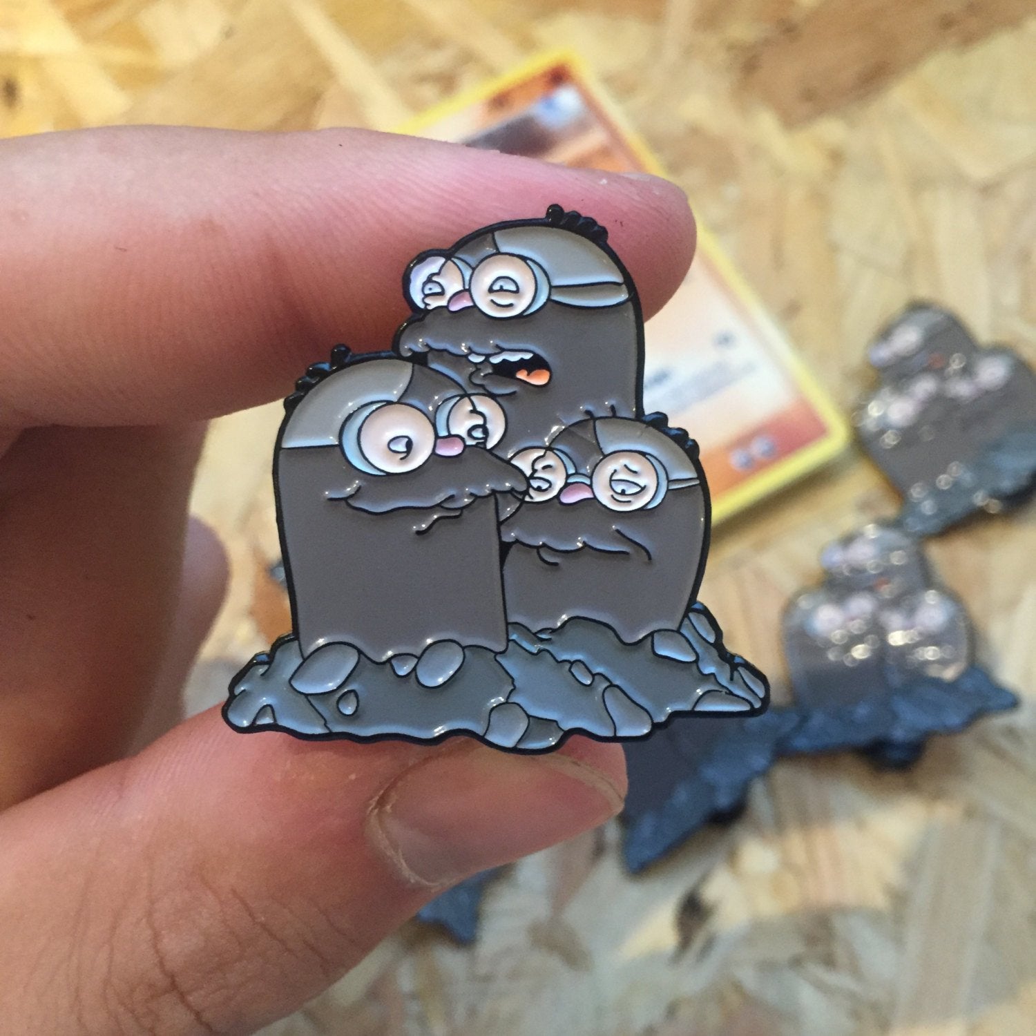 Dug Moleman Pin