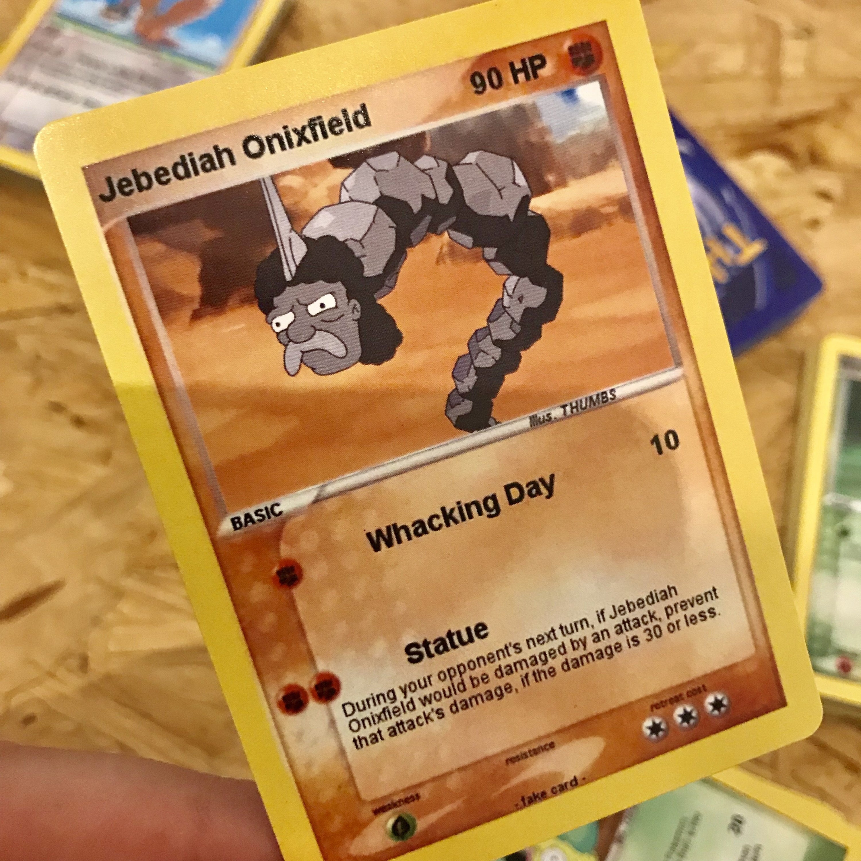 Jebediah Onixfield Trading Card