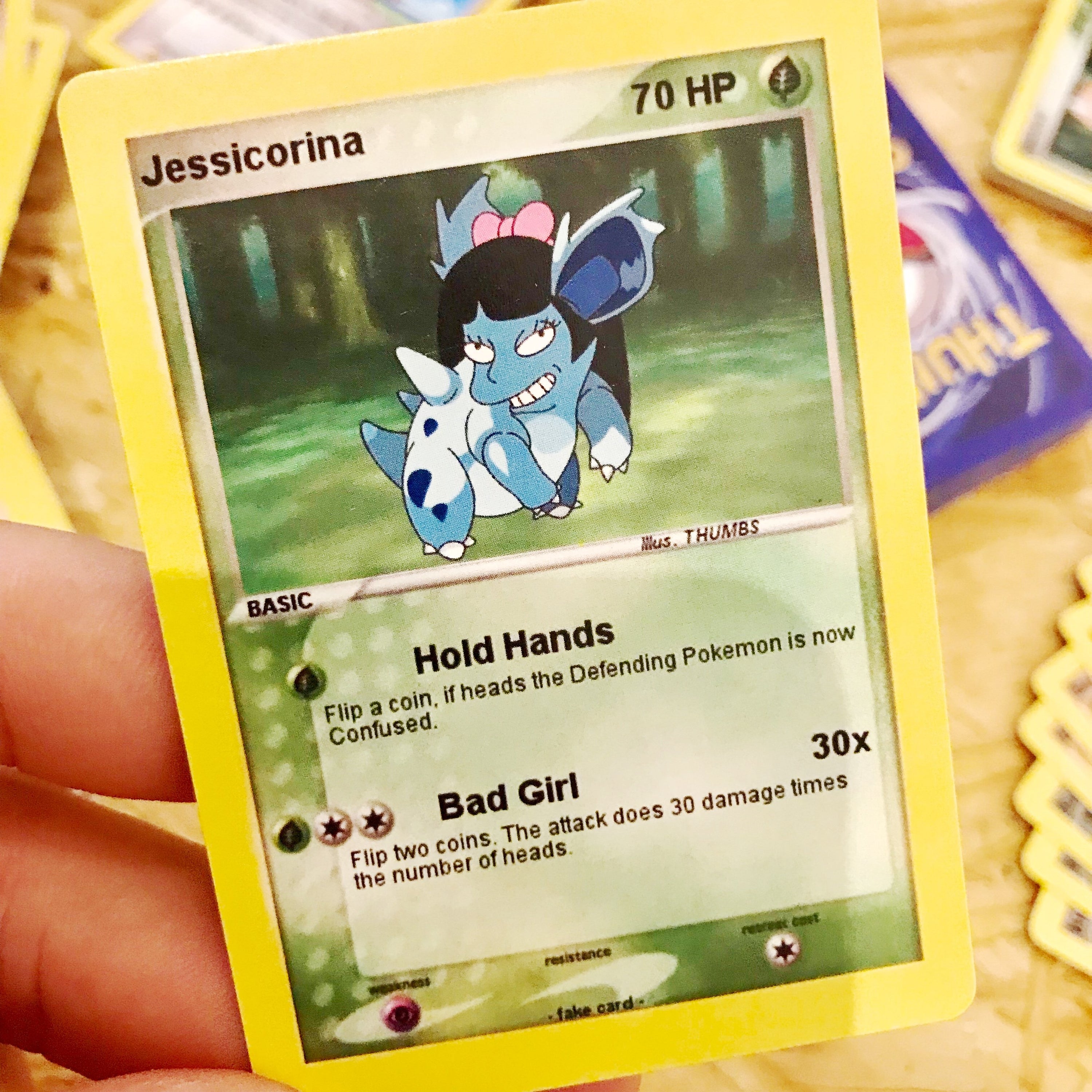 Jessicorina Trading Card