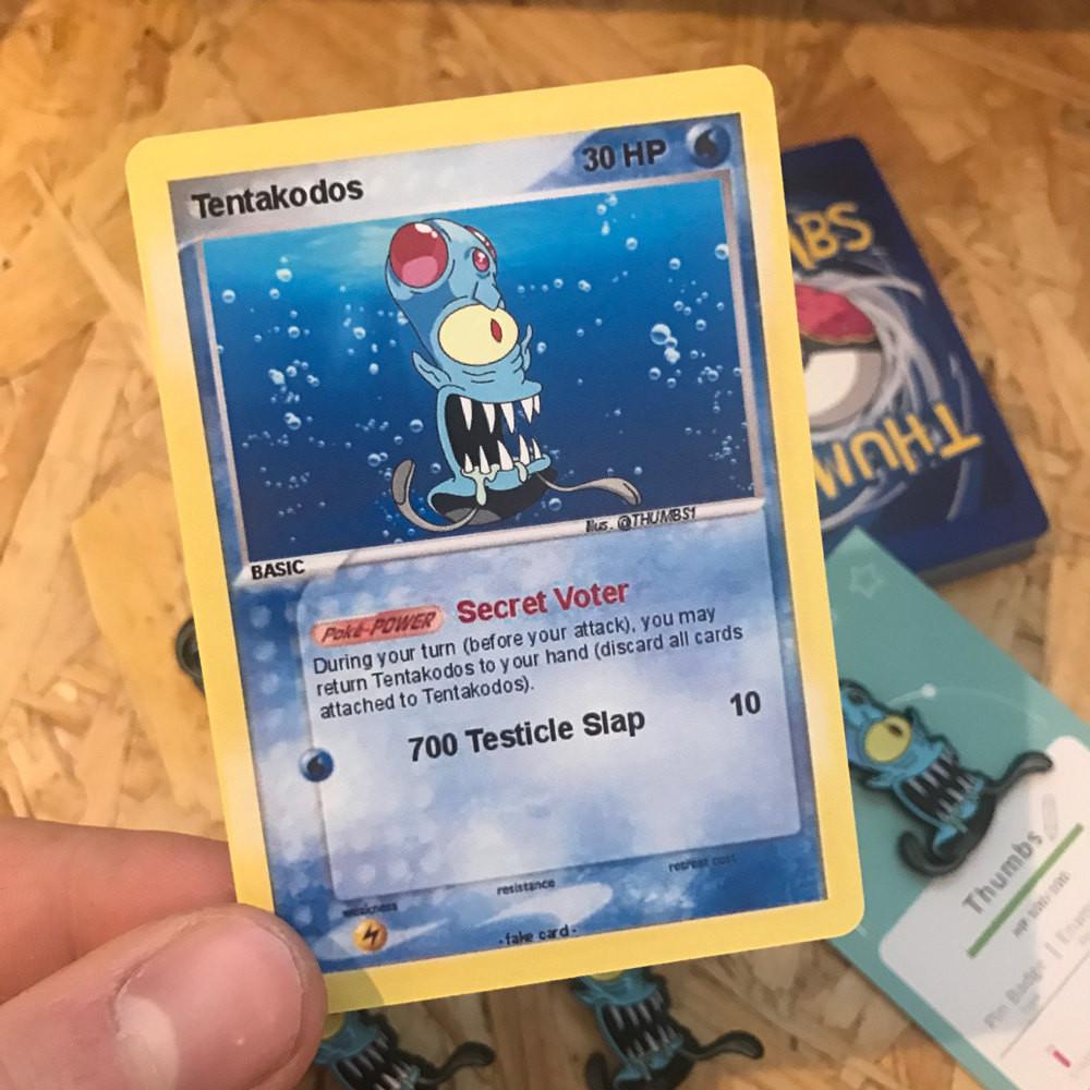 Tentakodos Pin