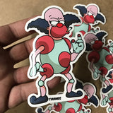 Mr Krusty Sticker