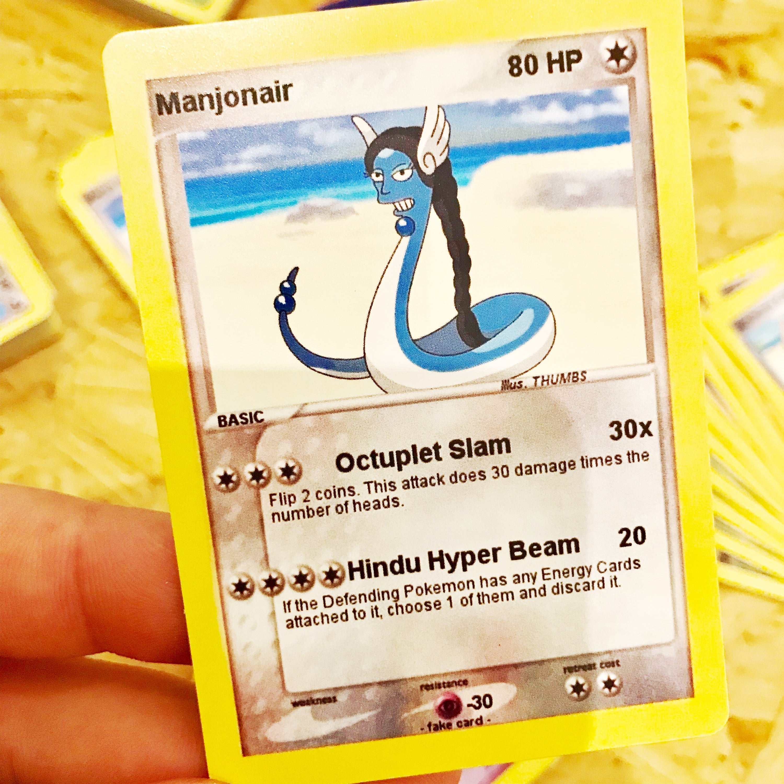 Manjonair Trading Card