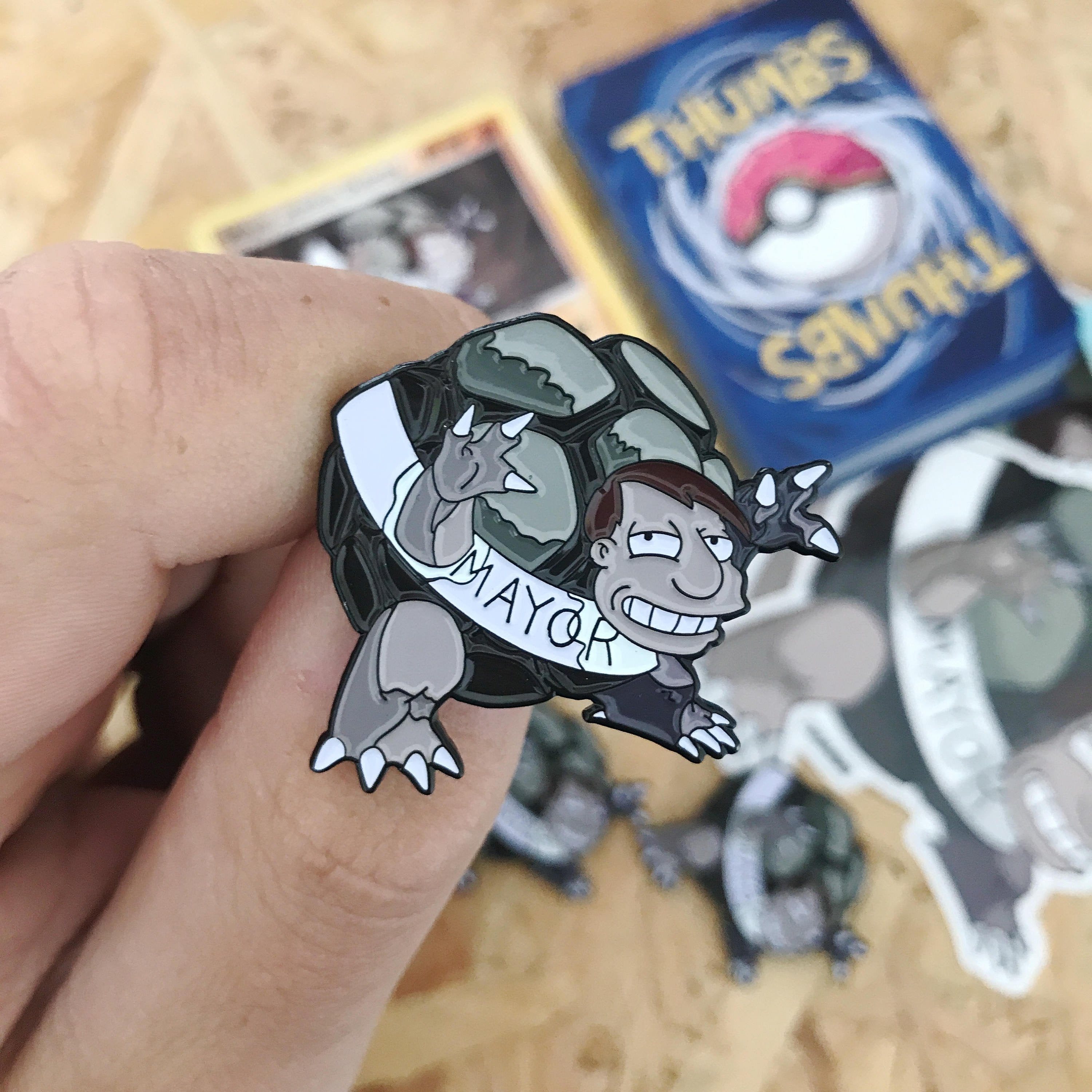 Mayor Joel Quimby Pin