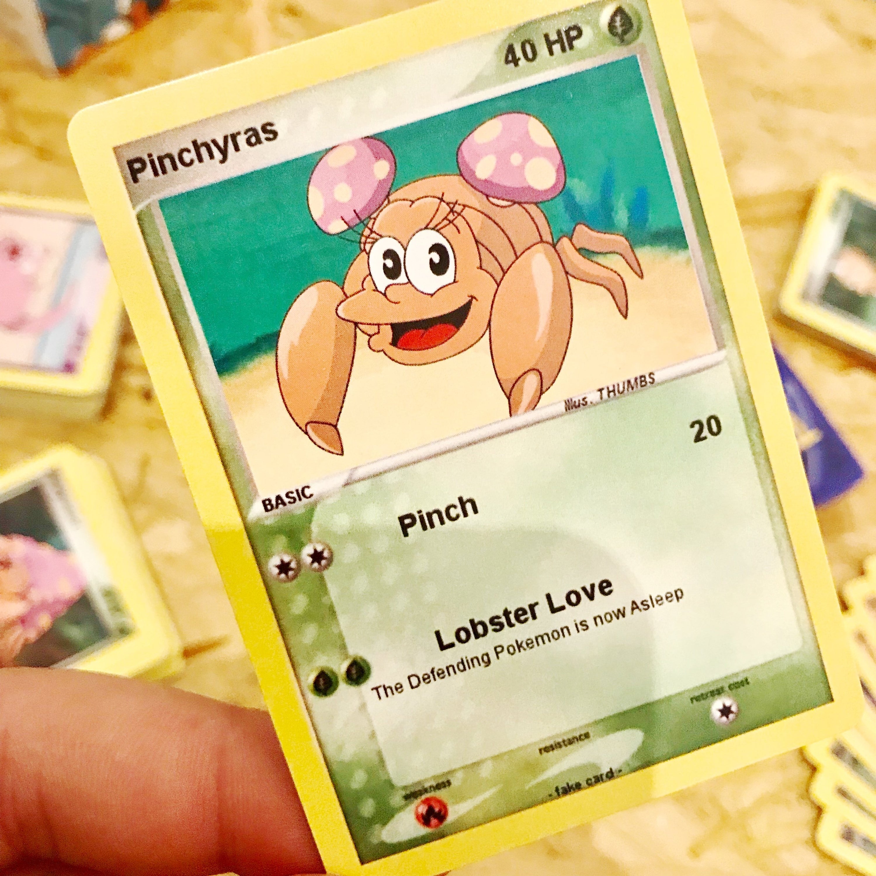 Pinchyras Trading Card