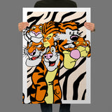 Self Loathing Tigers Giclee Fine Art Print