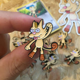 Scratcheowth Pin, Sticker and Trading Card