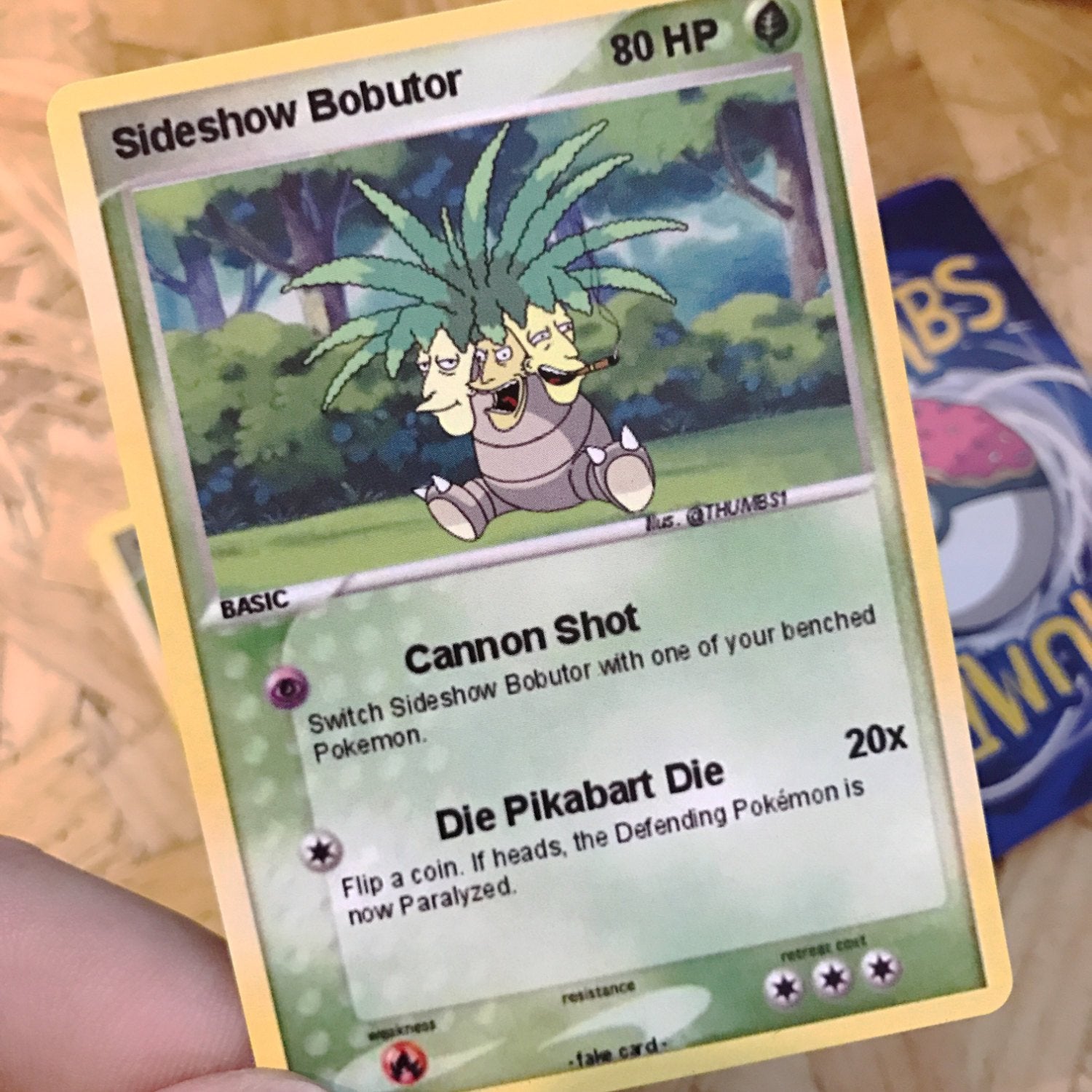 Sideshow Bobutor Trading Card