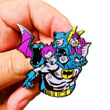 Self Loathing Bats Hard Enamel Ltd Edition Pin