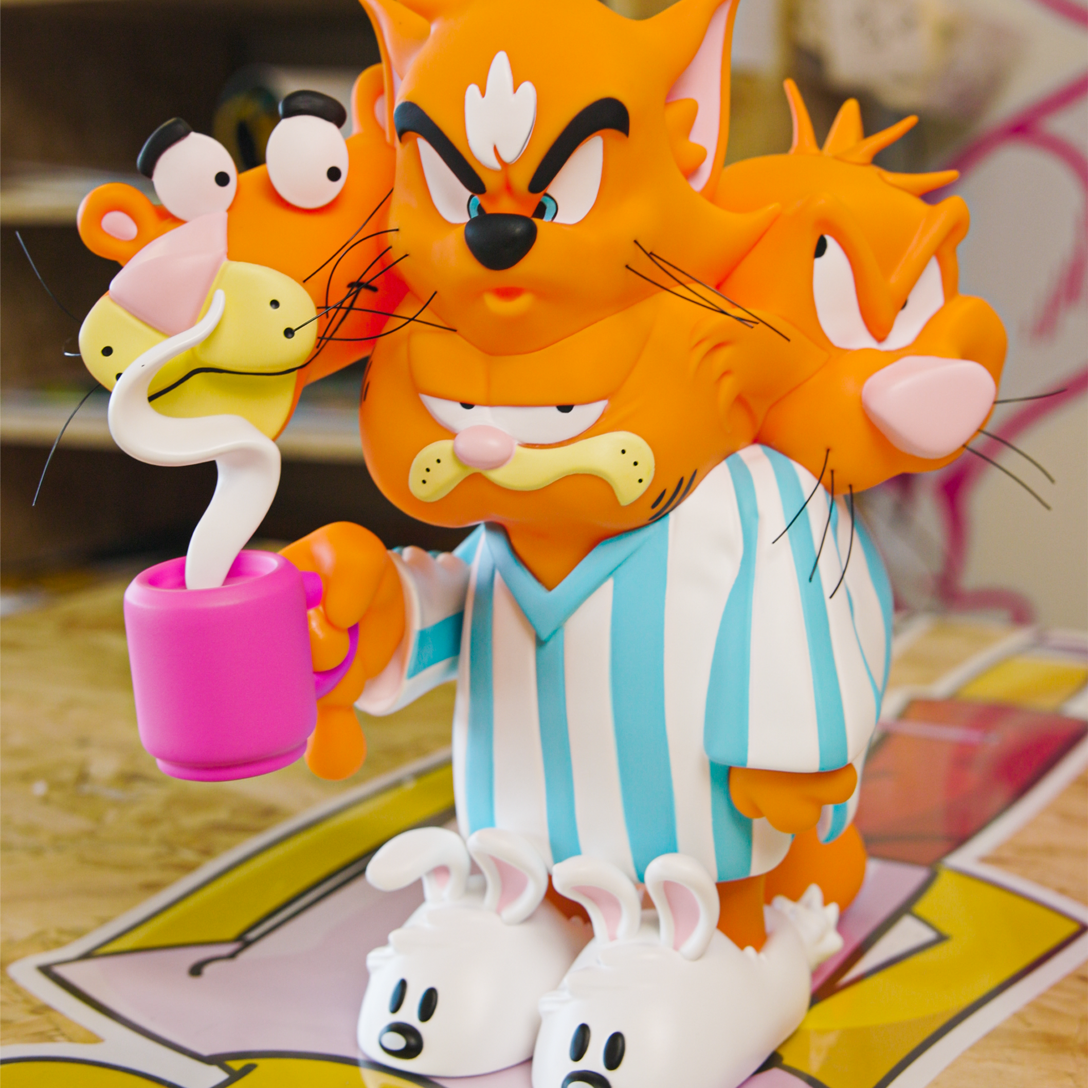 Self Loathing Cats 10" Collectible Vinyl Toy - Seconds