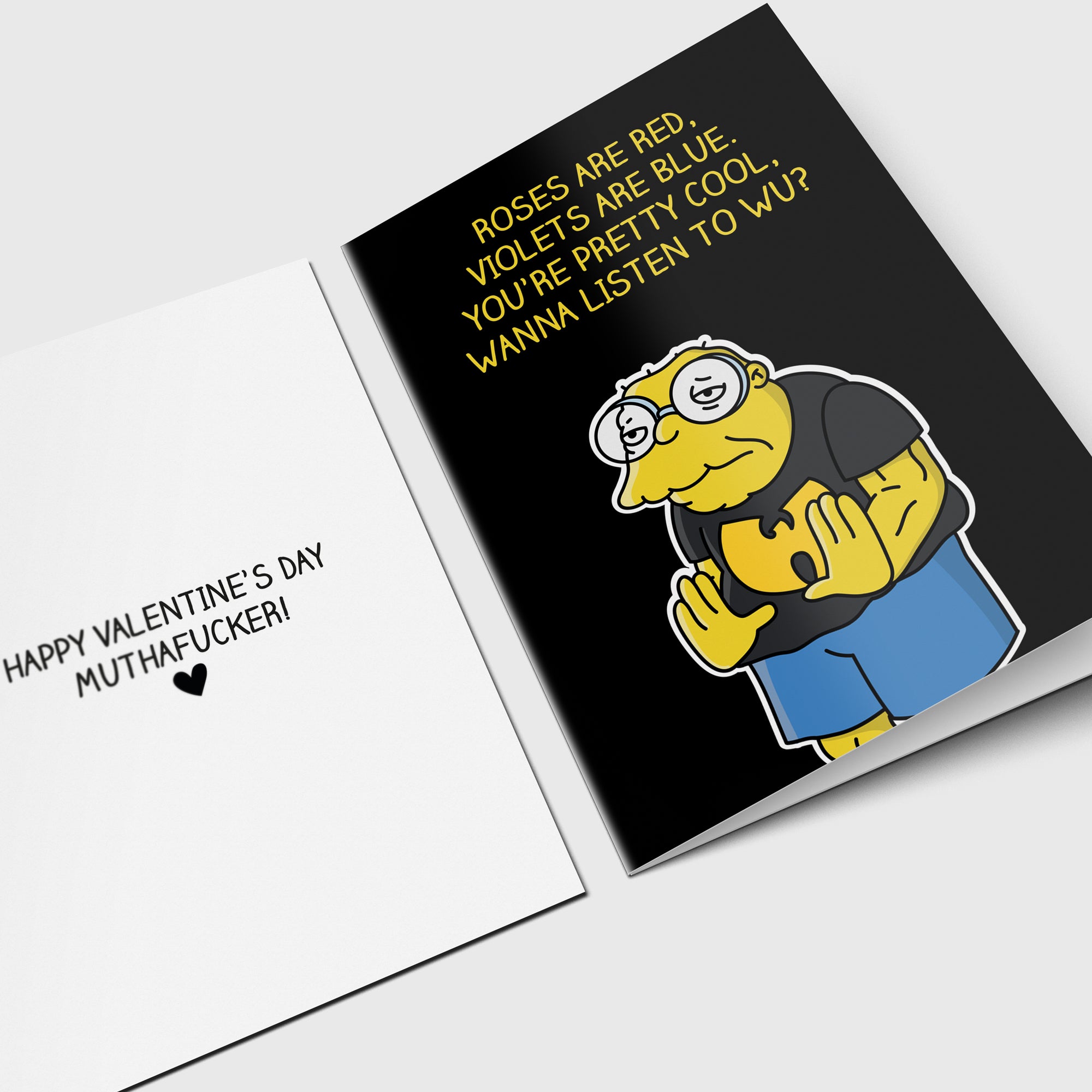 Wu Tang Hans Valentine's Day Card