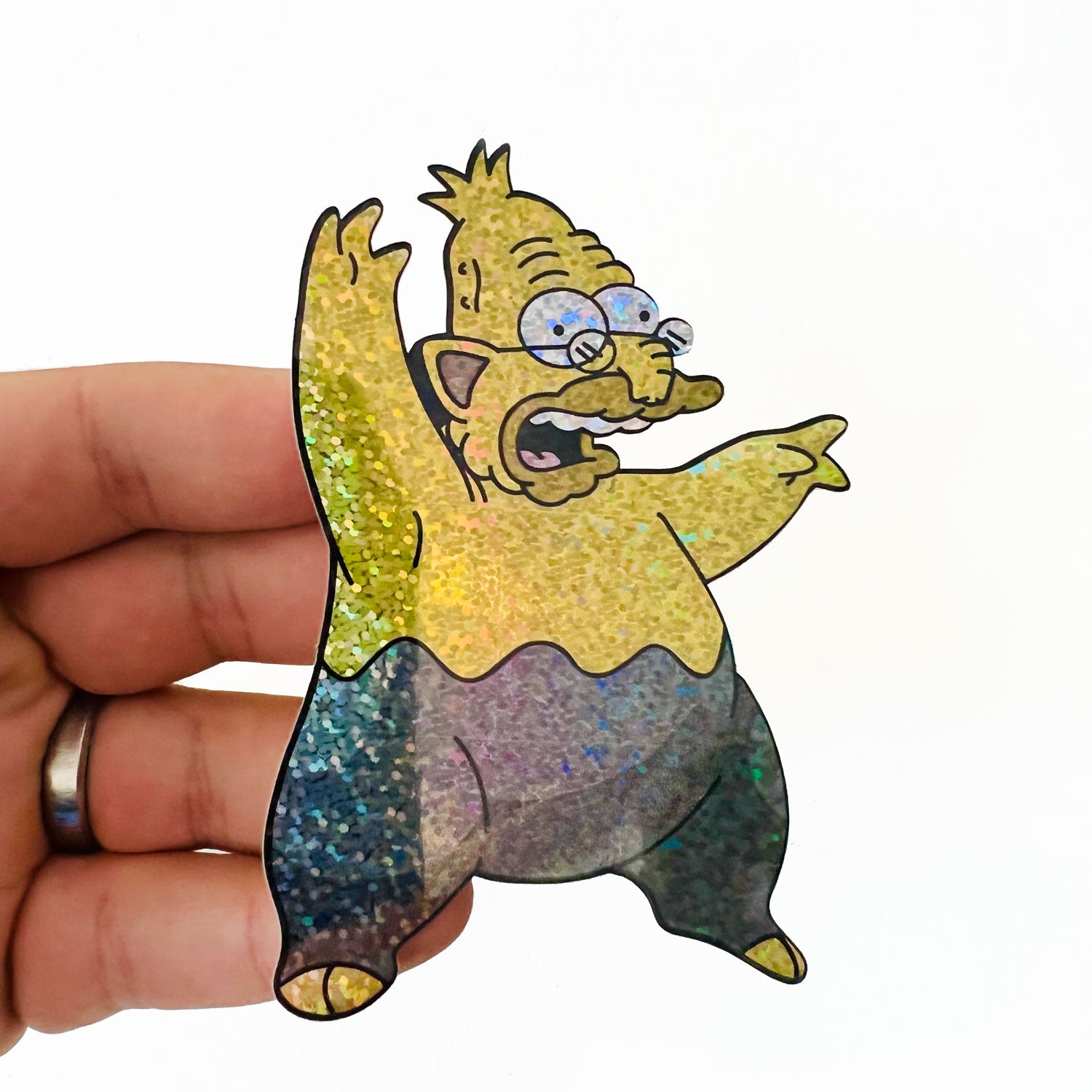 Abezee Glitter Sticker