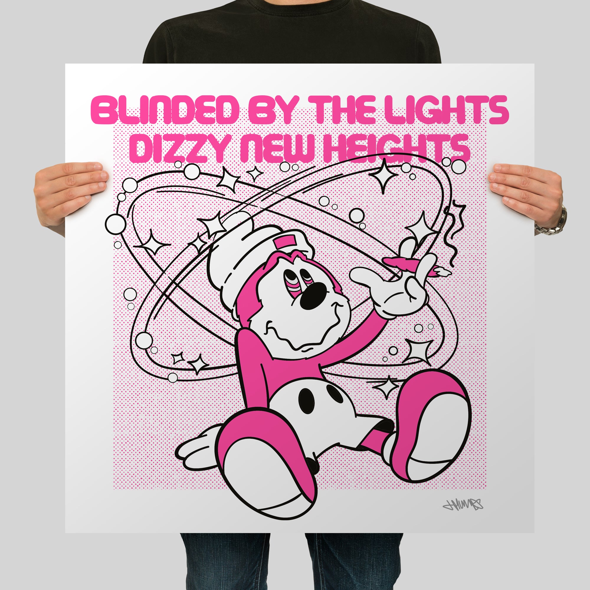 Blinded by the Lights Giclee Fine Art Print