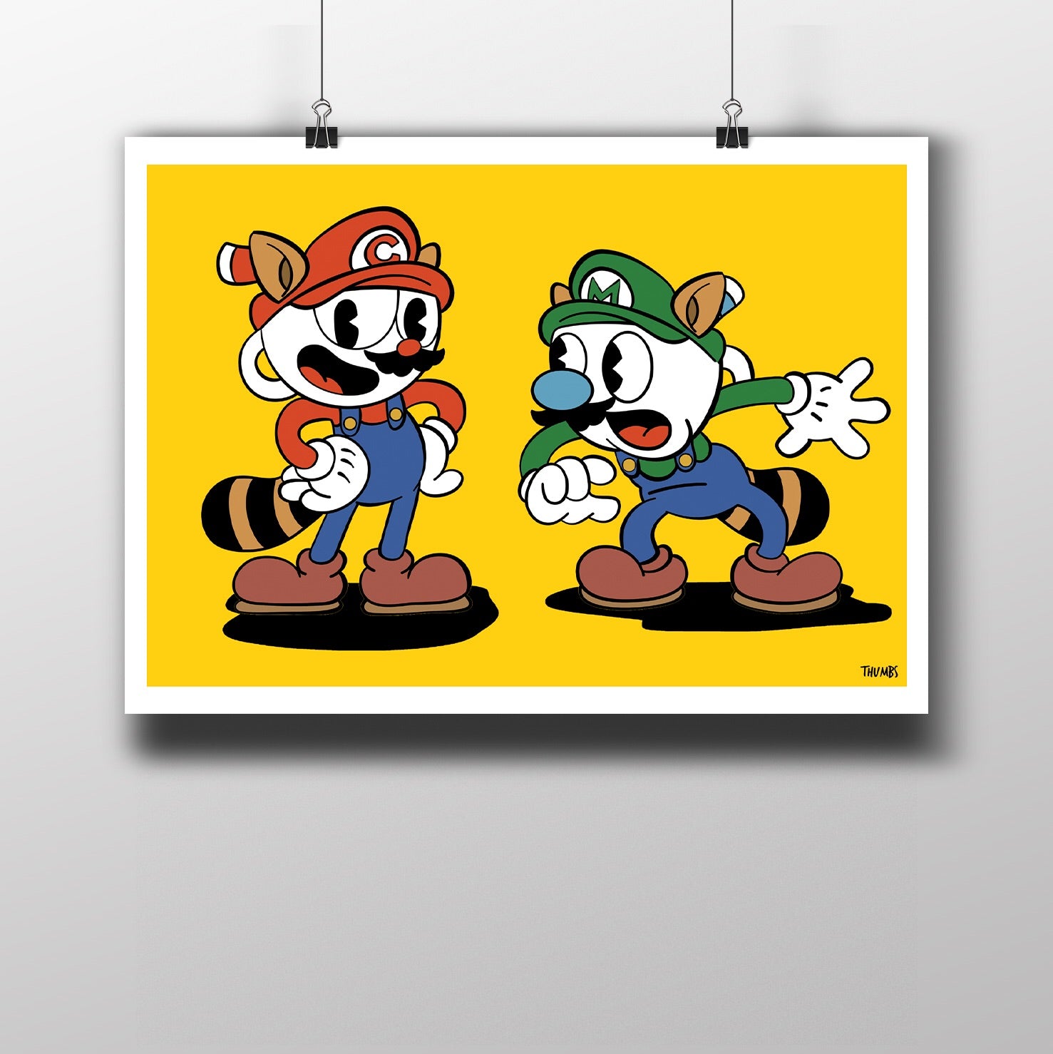 Super Inkwell Bros Art Print