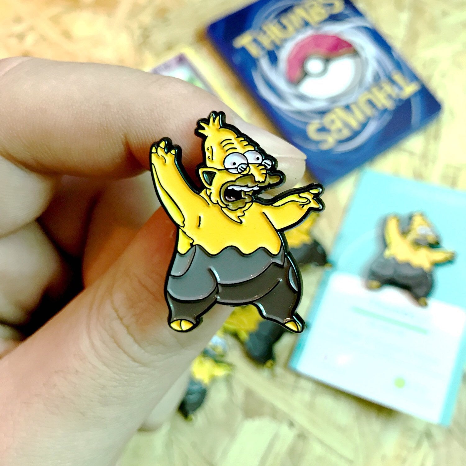 Abezee Pin, Sticker and Trading Card