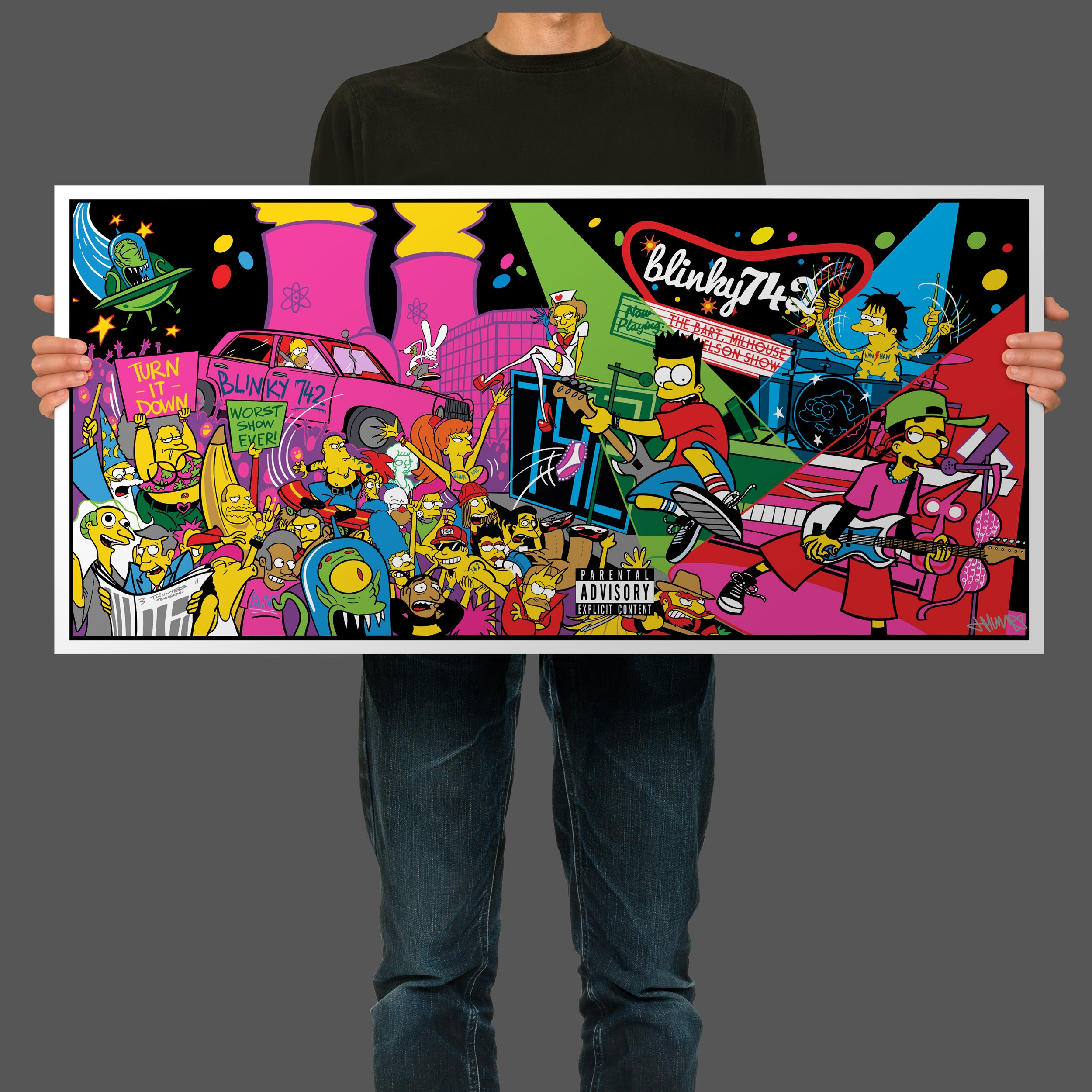 Blinky 742 Giclee Fine Art Print (Seconds)