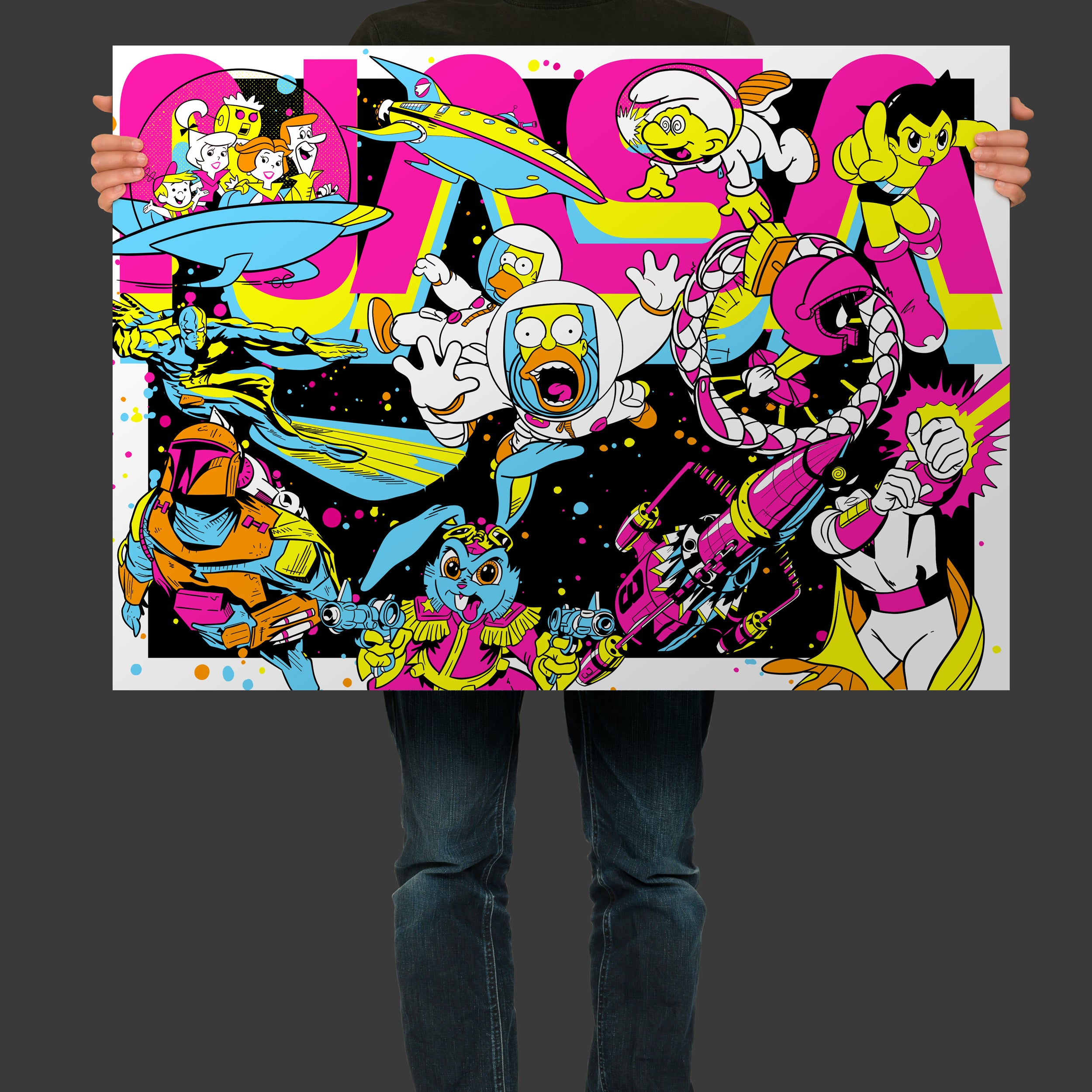Spaced Out Giclee Fine Art Print