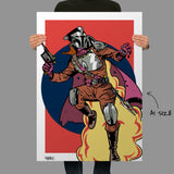 This is the Way Rocketeer Giclee Fine Art Print