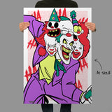 Self Loathing Clowns Giclee Fine Art Print