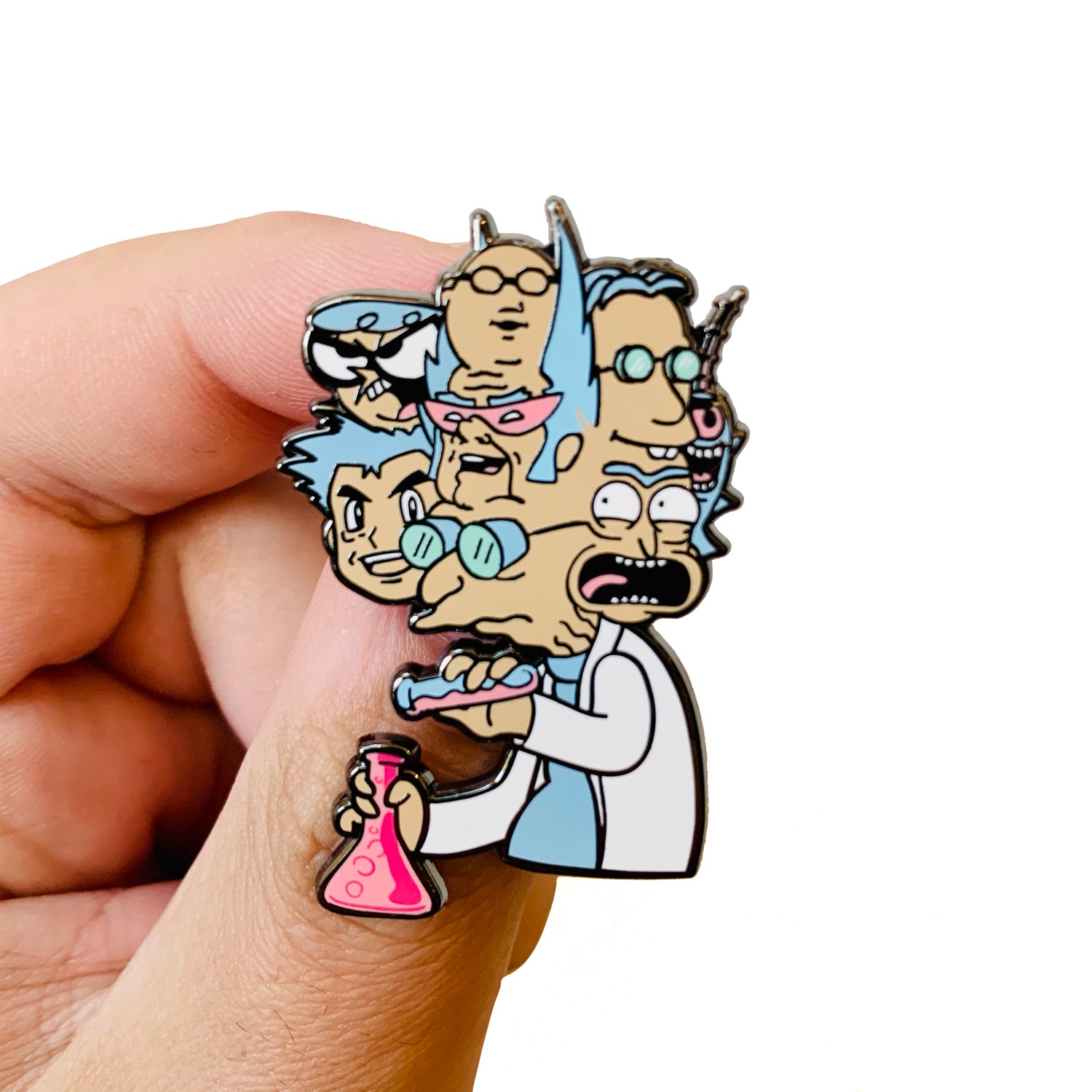 Self Loathing Mad Science Hard Enamel Pin